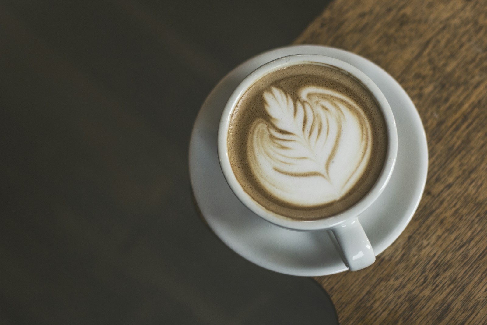 Illustrative Snickerdoodle Latte — approved menu image