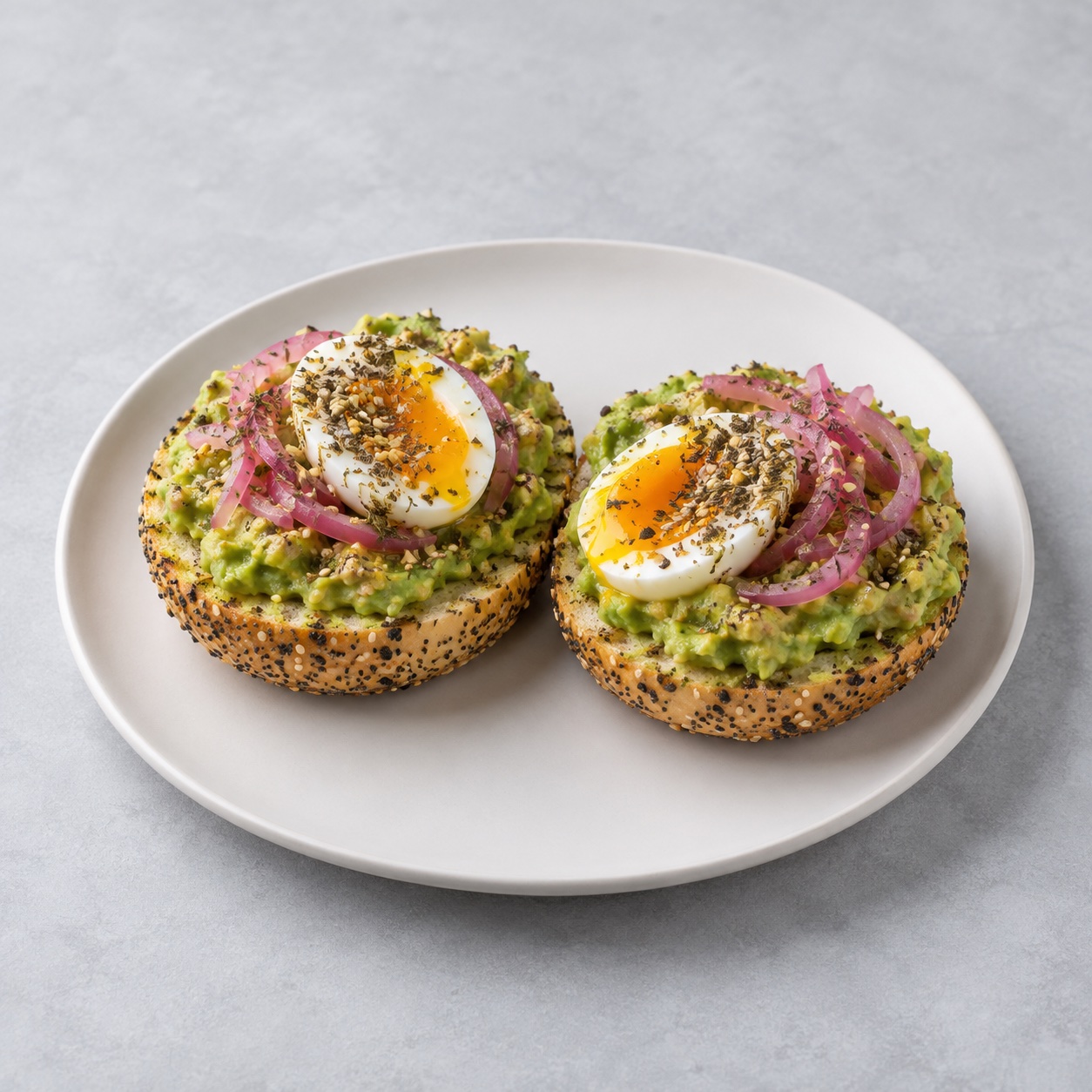 Illustrative Avocado “Toast” — approved menu image
